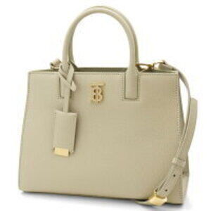 Burberry Frances Tote Shoulder Bag Hunter Green